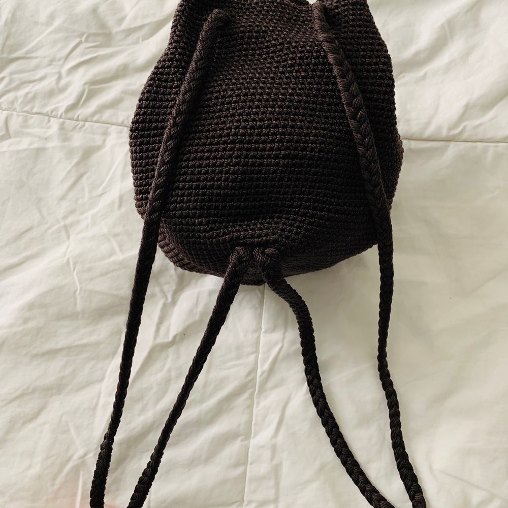 Drawstring Braided Backpack - Picture 2 of 8